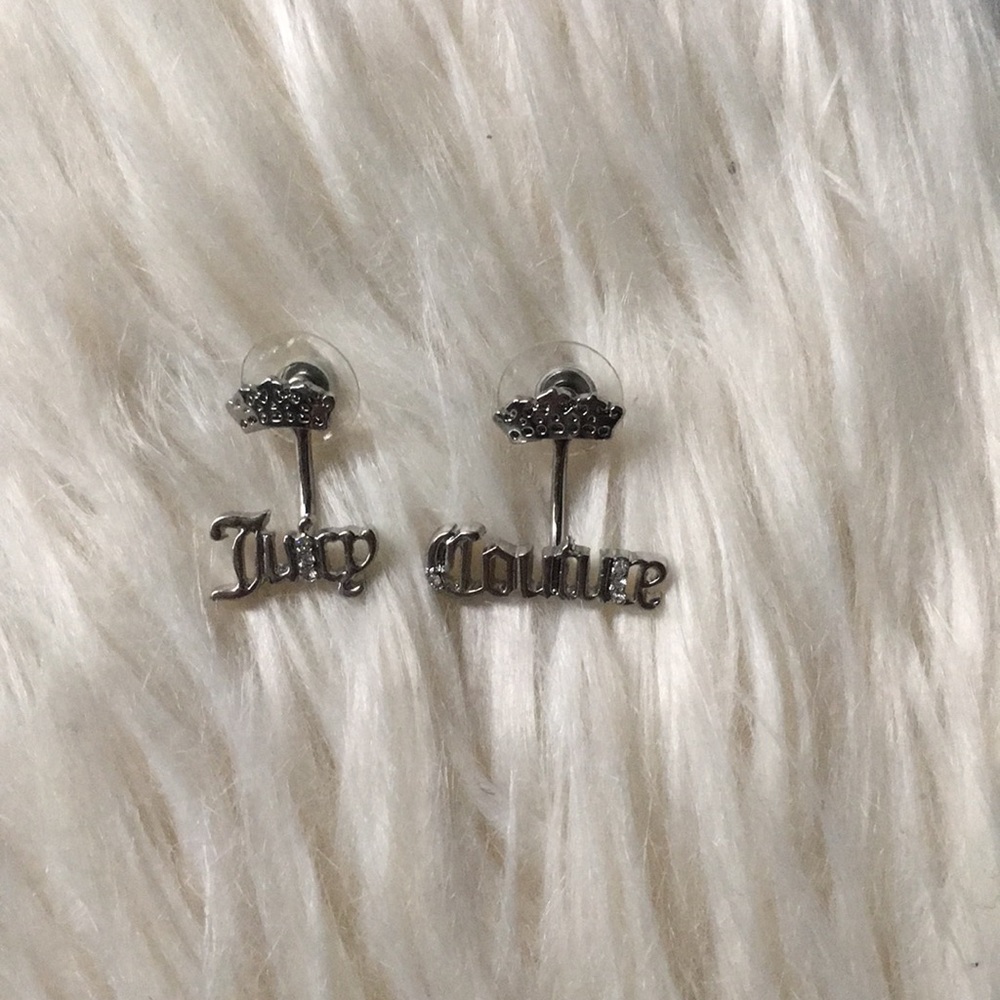 Juicy Couture Two way earrings